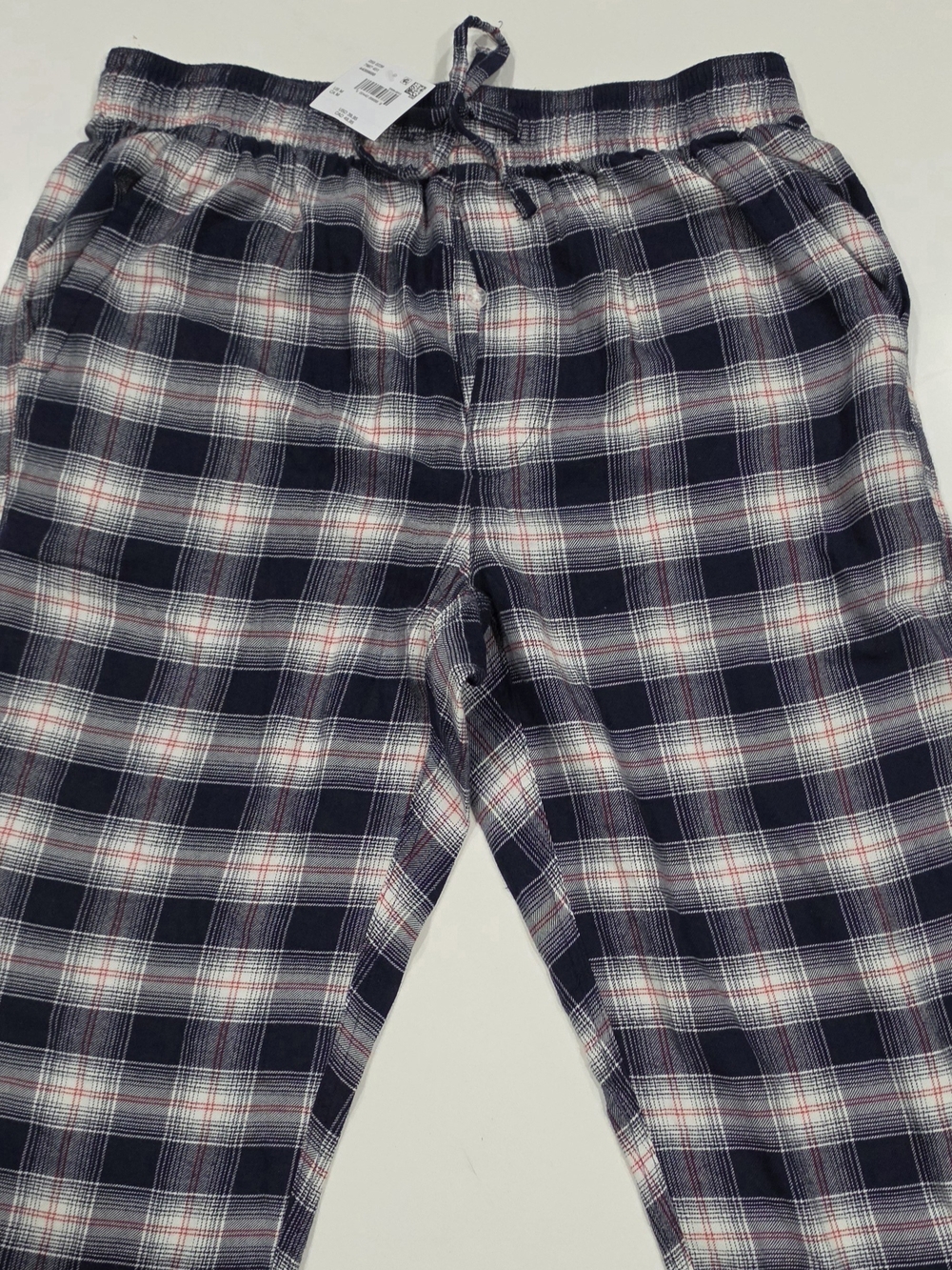 American Eagle Outfitters Navy White Red Plaid Lounge Pants